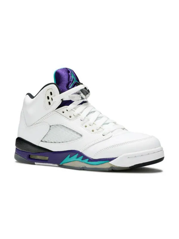 Кроссовки 5 ретро Air Jordan — изображение 3 из 4, белый/--синий