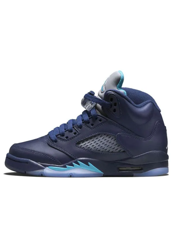 Кроссовки 5 ретро Air Jordan — изображение 1 из 3, темно-синий