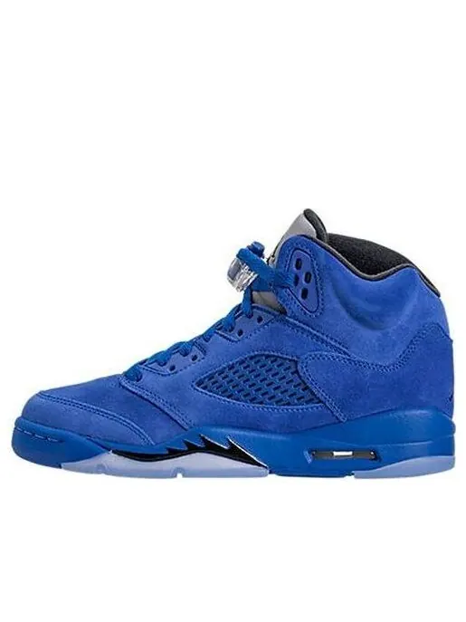 Кроссовки 5 ретро Air Jordan — изображение 1 из 4, синий