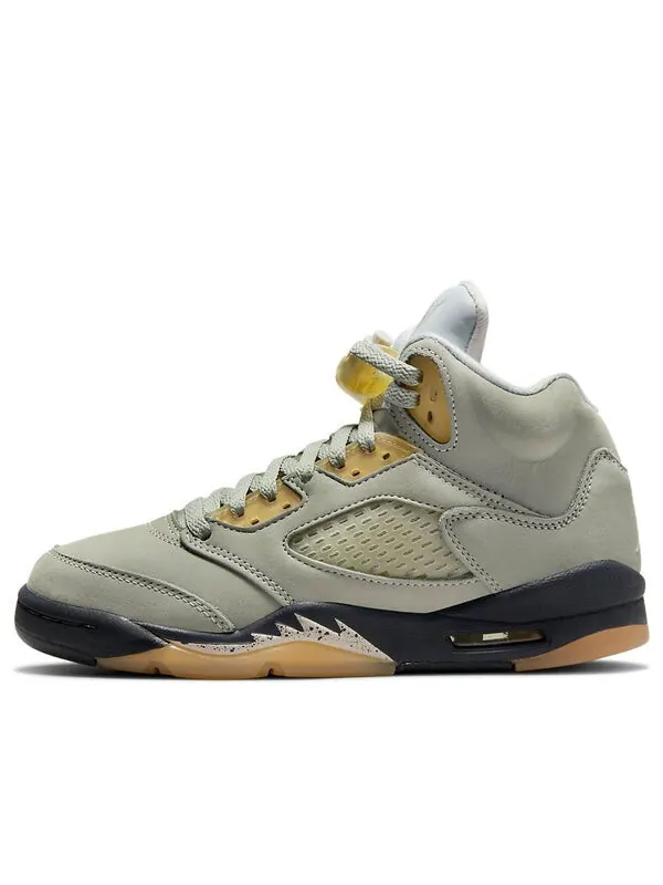 Кроссовки 5 ретро Air Jordan — изображение 1 из 4, светлый серебристый
