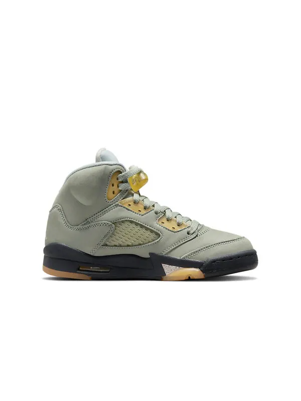 Кроссовки 5 ретро Air Jordan — изображение 2 из 4, светлый серебристый