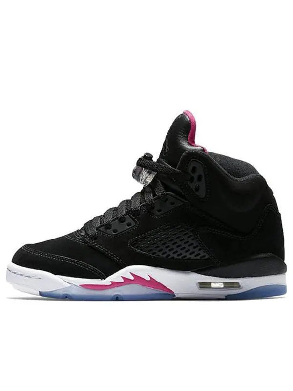 Кроссовки 5 ретро Air Jordan — изображение 1 из 4, розовый/черный/белый