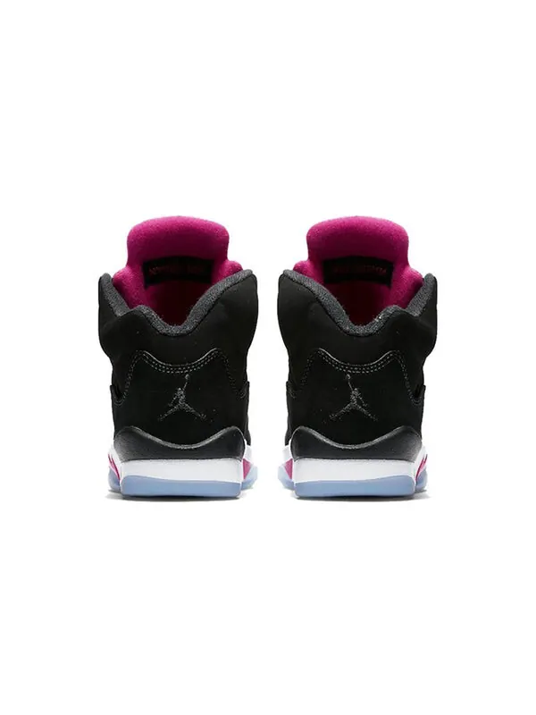 Кроссовки 5 ретро Air Jordan — изображение 4 из 4, розовый/черный/белый