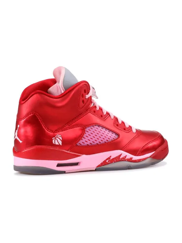 Кроссовки 5 ретро Air Jordan — изображение 3 из 4, красный