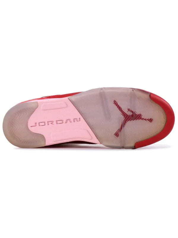 Кроссовки 5 ретро Air Jordan — изображение 4 из 4, красный