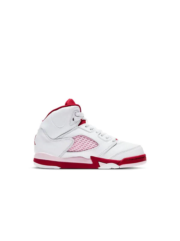 Кроссовки 5 ретро Air Jordan — изображение 2 из 4, розовый