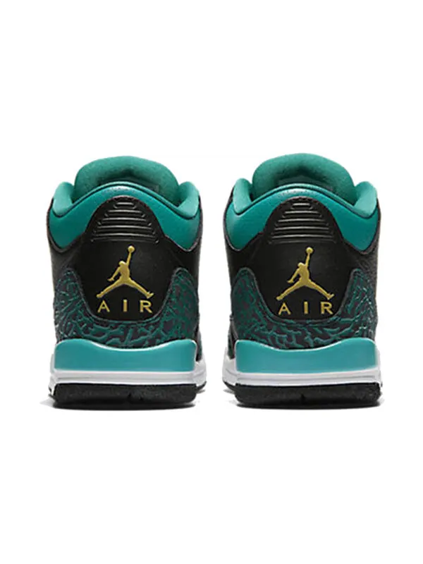 Кроссовки 3 ретро Air Jordan — изображение 4 из 4, черный/золотистый