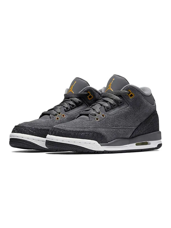 Кроссовки 3 retro 'anthracite' Air Jordan — изображение 3 из 4