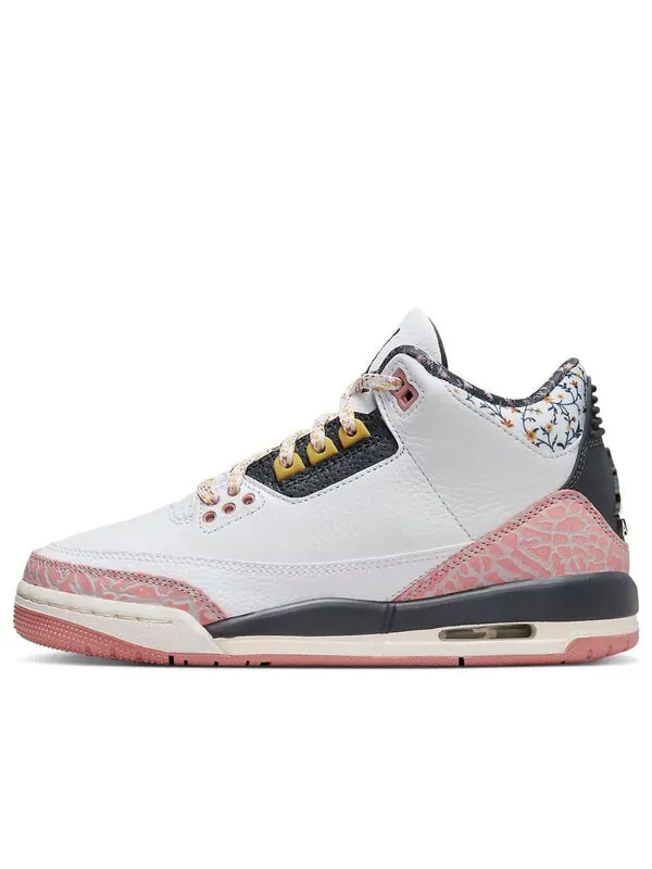 Кроссовки (GS) Air Jordan 3 Retro 'Vintage Floral' — изображение 1 из 4