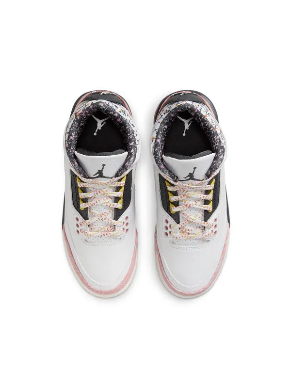 Кроссовки (GS) Air Jordan 3 Retro 'Vintage Floral' — изображение 4 из 4
