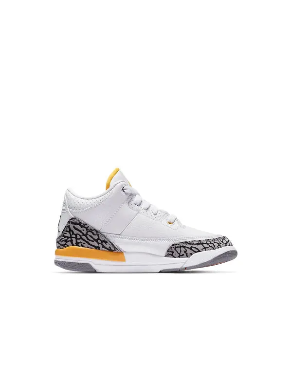 Кроссовки 3 ретро Air Jordan — изображение 2 из 4, оранжевый
