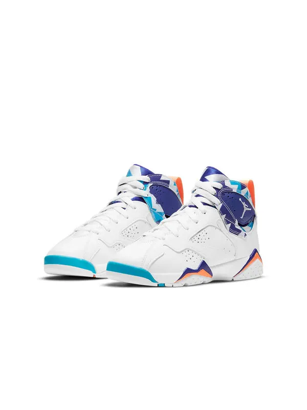 Кроссовки 7 ретро Air Jordan — изображение 3 из 4, белый/синий