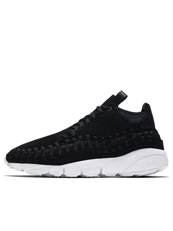Кроссовки Nike Air Footscape спортивные — изображение 1 из 4, черный/белый
