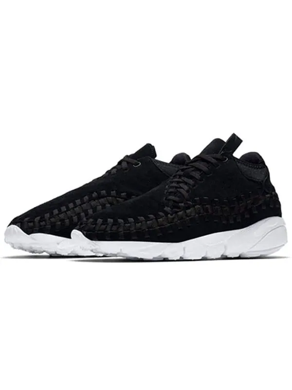 Кроссовки Nike Air Footscape спортивные — изображение 2 из 4, черный/белый