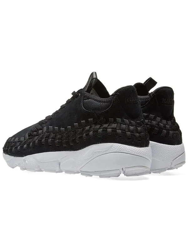 Кроссовки Nike Air Footscape спортивные — изображение 3 из 4, черный/белый