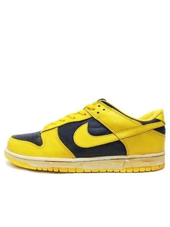 Кроссовки dunk low vintage 'varsity maize midnight navy' Nike — изображение 1 из 1, темно-синий