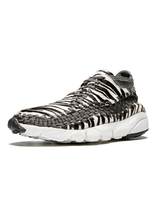 Кроссовки air footscape woven chukka prm 'birch' Nike — изображение 2 из 4, черный