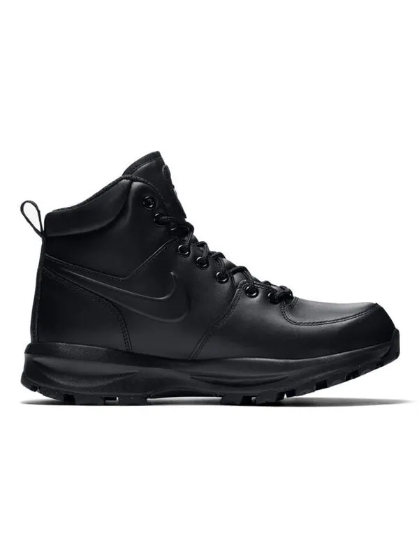 Кроссовки из кожи маноа Nike — изображение 2 из 4, черный