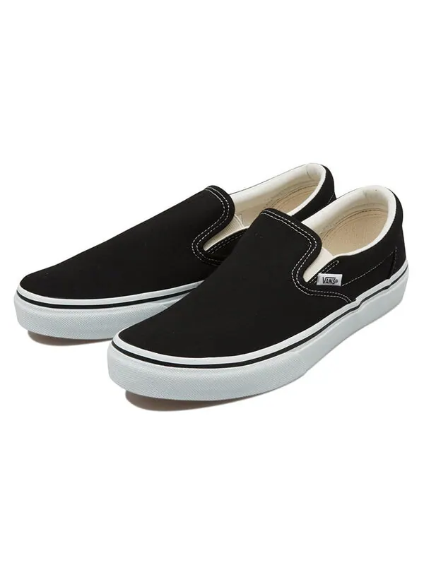 Кроссовки slip-on black white japanese version 'black white' Vans — изображение 3 из 4, черный/белый