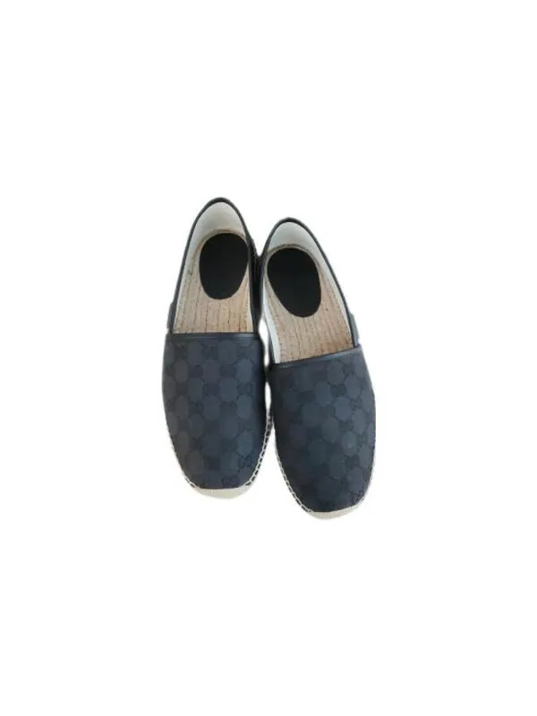 Кроссовки gg flat espadrille 'blue' Gucci — изображение 3 из 3, синий