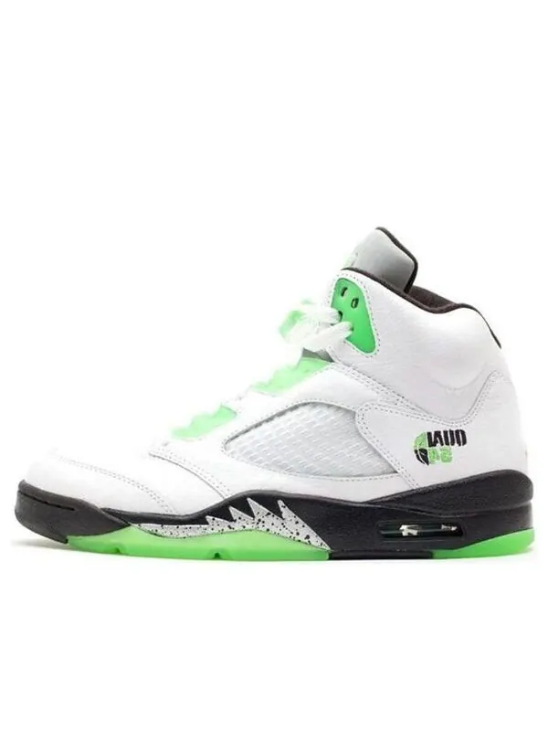 Кроссовки 5 ретро Air Jordan — изображение 1 из 4, белый