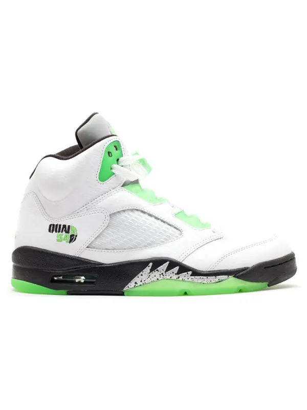 Кроссовки 5 ретро Air Jordan — изображение 2 из 4, белый