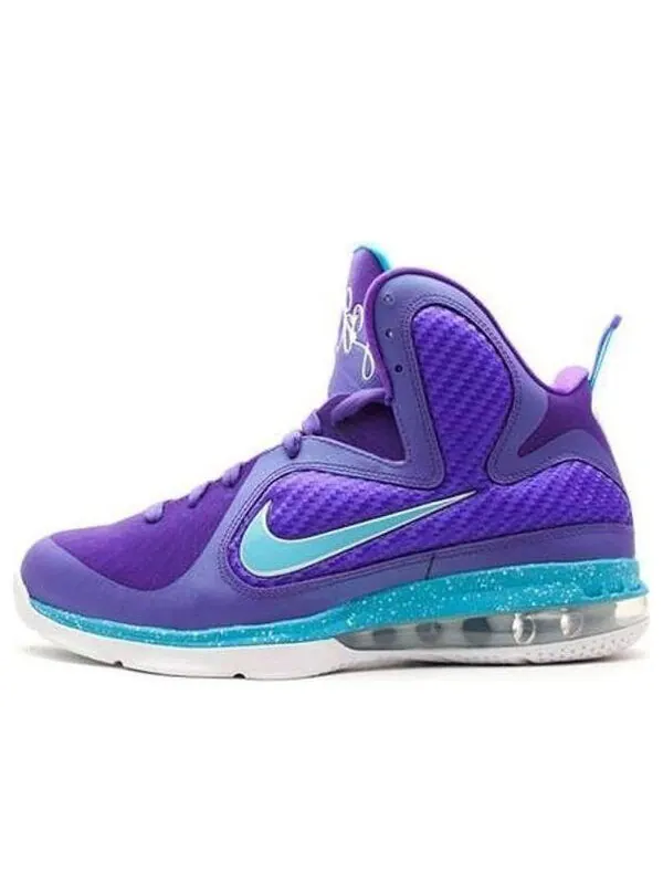 Кроссовки леброн 9 Nike — изображение 1 из 4, фиолетовый//белый