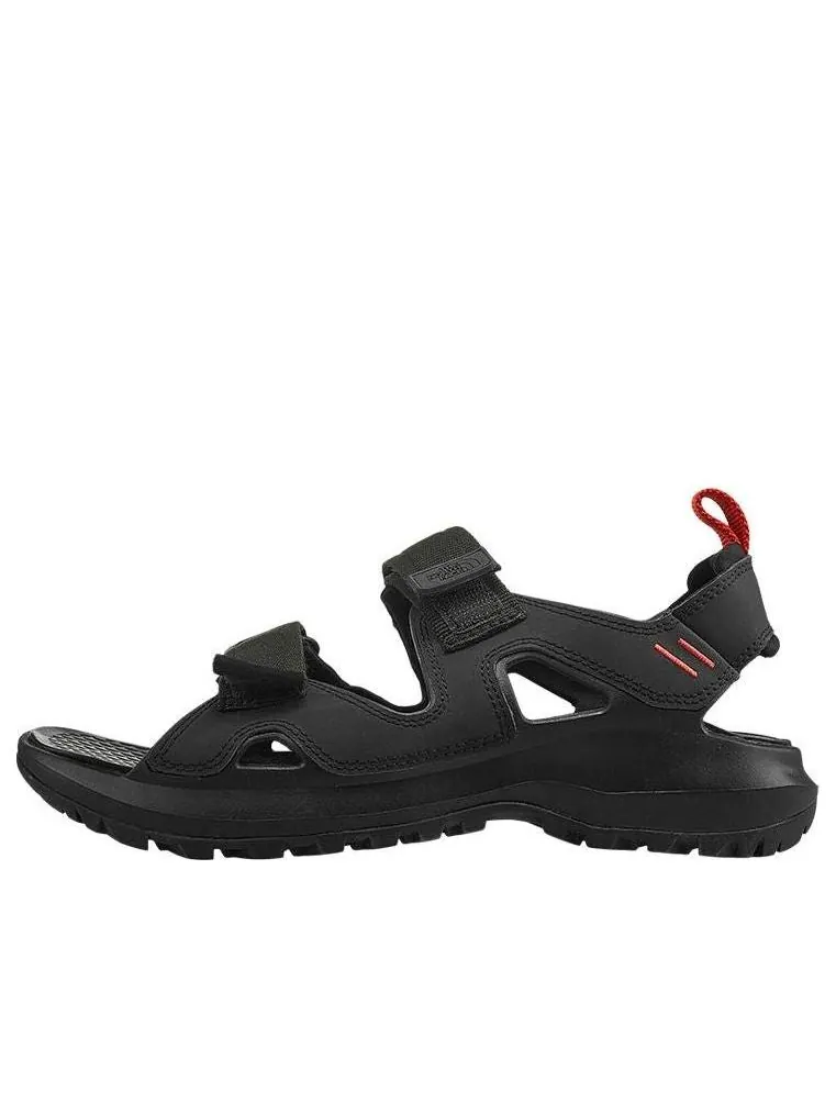 Сандалии THE NORTH FACE Hedgehog III Sandals 'Asphalt Grey with Retro Orange' — изображение 1 из 5, черный