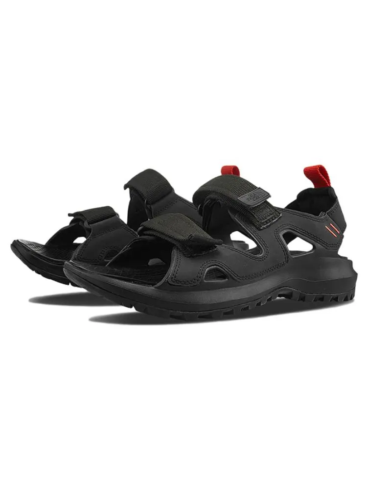 Сандалии THE NORTH FACE Hedgehog III Sandals 'Asphalt Grey with Retro Orange' — изображение 2 из 5, черный