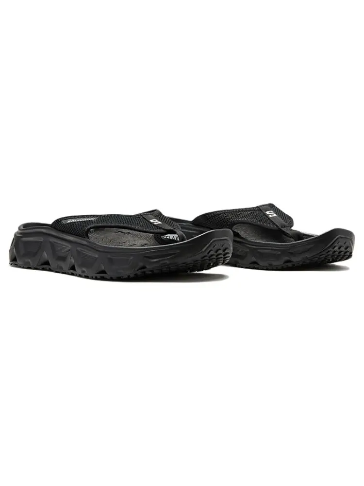 Шлепанцы SALOMON Reelax Break 6.0 'Black Alloy' — изображение 2 из 5, черный