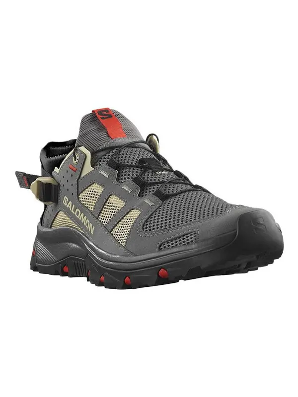 Кроссовки techamphibian 5 'grey cream' 471149 Salomon — изображение 2 из 4, серый/кремовый
