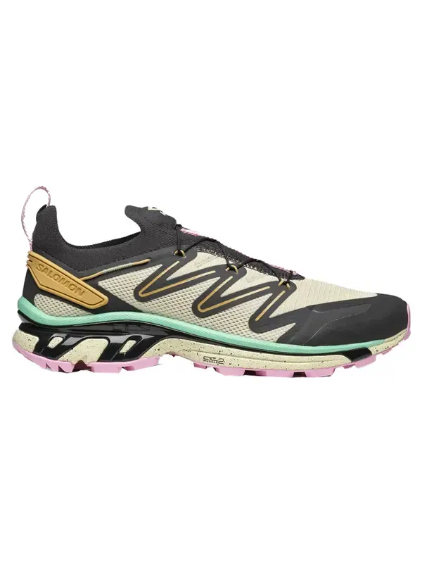 Кроссовки xt-rush 2 'black brown pink' 471377 Salomon — изображение 2 из 4, черный/желтый