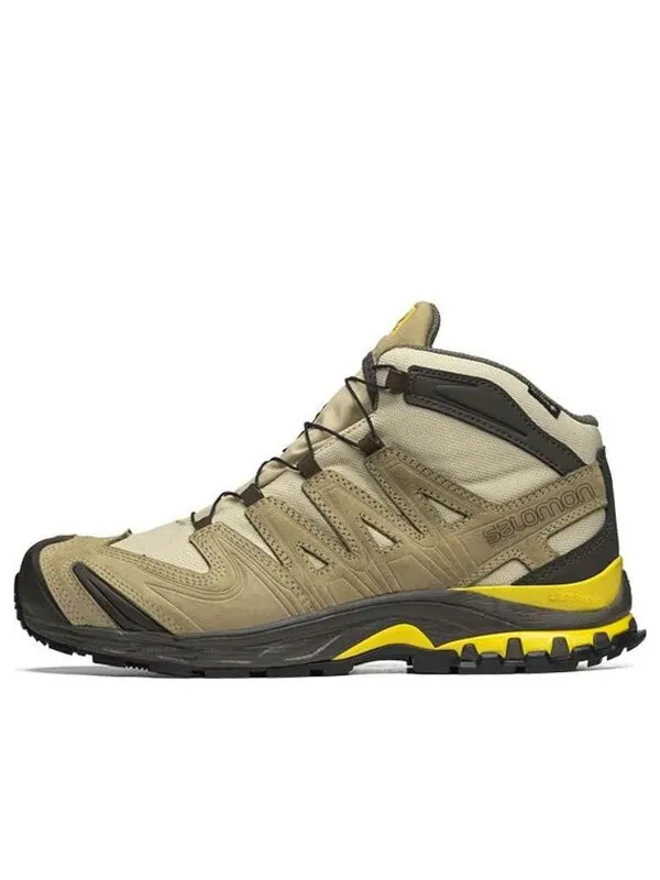 Кроссовки better gift shop xa pro 3d mid gtx 'brown' 471707 Salomon — изображение 1 из 4, коричневый/желтый