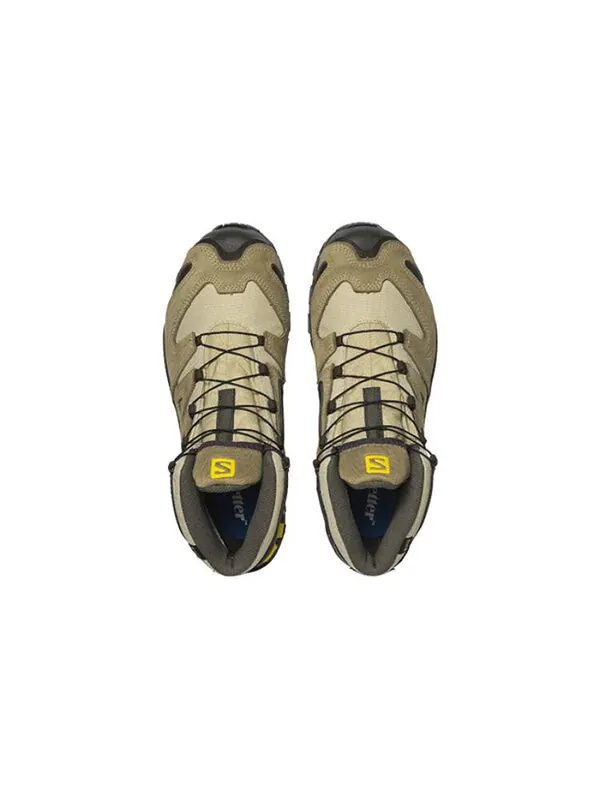 Кроссовки better gift shop xa pro 3d mid gtx 'brown' 471707 Salomon — изображение 4 из 4, коричневый/желтый