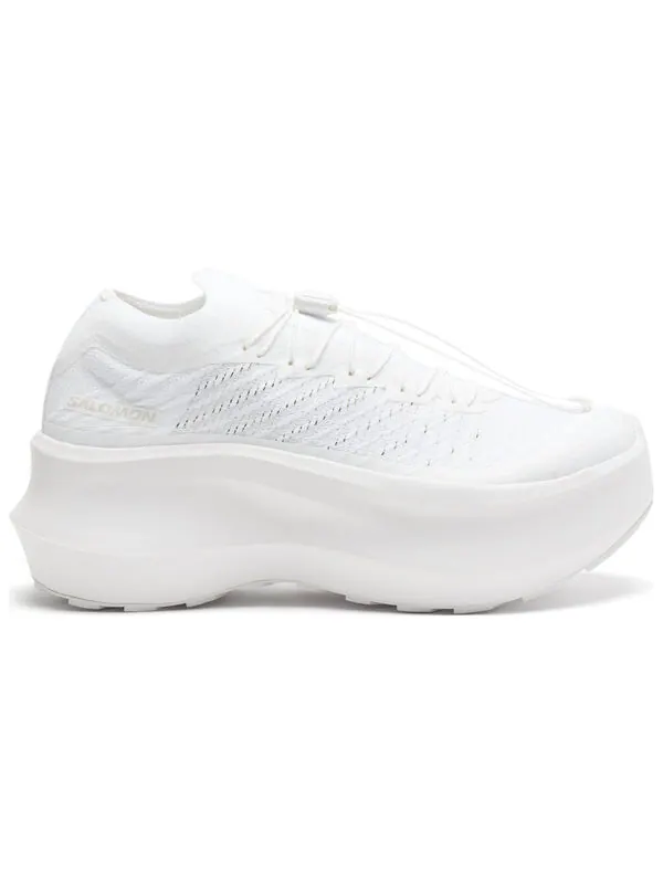Кроссовки comme des garcons x pulsar platform 'triple white' 471953 Salomon — изображение 3 из 4, белый/белый/белый