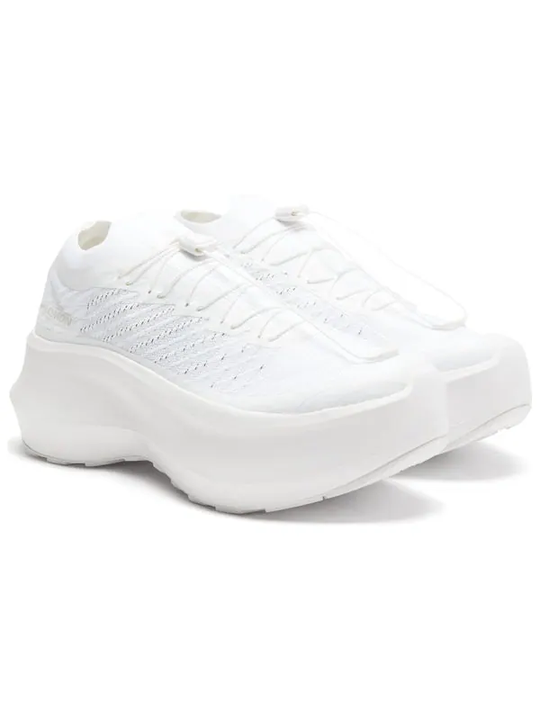 Кроссовки comme des garcons x pulsar platform 'triple white' 471953 Salomon — изображение 4 из 4, белый/белый/белый