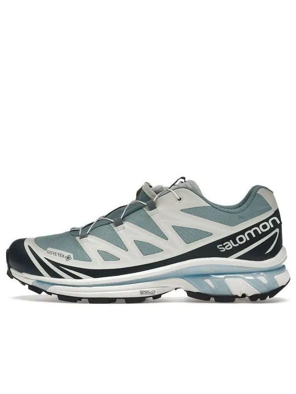 Кроссовки x kith xt-6 gtx gore-tex blue cream 472068 Salomon — изображение 1 из 4, кремовый/синий