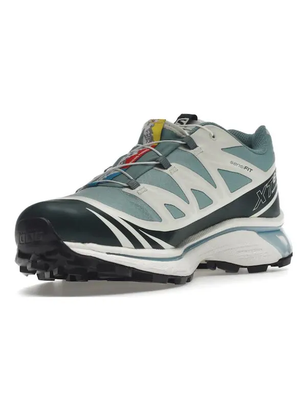 Кроссовки x kith xt-6 gtx gore-tex blue cream 472068 Salomon — изображение 2 из 4, кремовый/синий