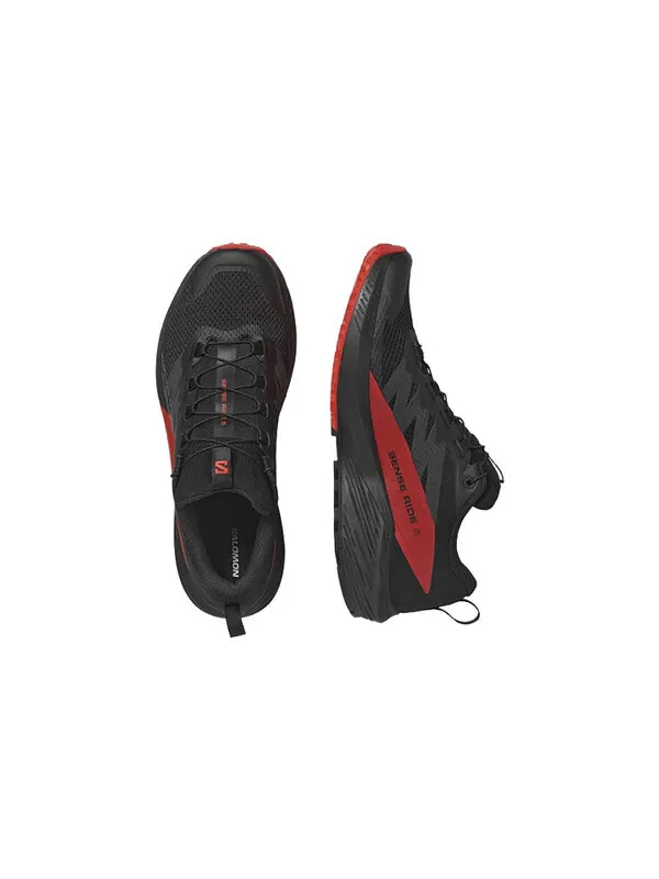Кроссовки sense ride 5 'black red' Salomon — изображение 3 из 4, черный/красный
