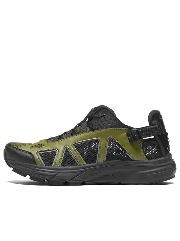 Кроссовки x gramicci techsonic 'mayfly black' Salomon — изображение 1 из 4, черный/зеленый