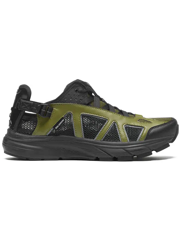 Кроссовки x gramicci techsonic 'mayfly black' Salomon — изображение 2 из 4, черный/зеленый
