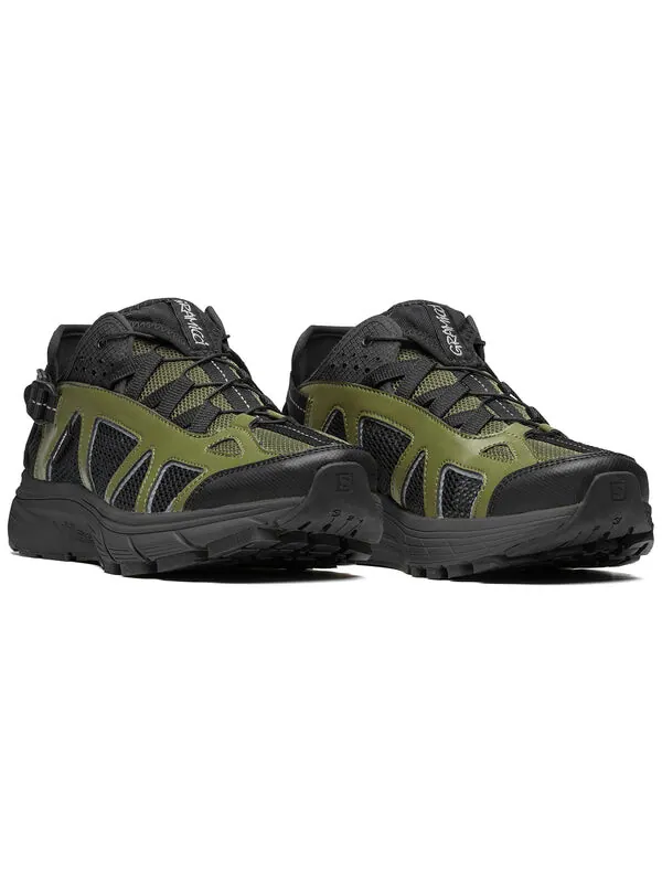 Кроссовки x gramicci techsonic 'mayfly black' Salomon — изображение 3 из 4, черный/зеленый