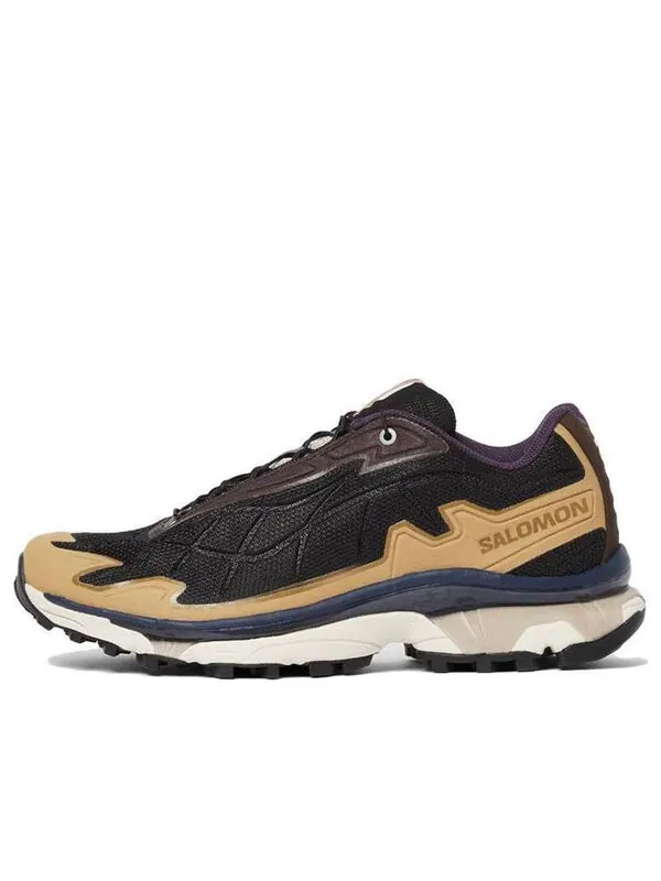 Кроссовки x wood wood xt-slate 'black brown' 472564 Salomon — изображение 1 из 4, черный/коричневый