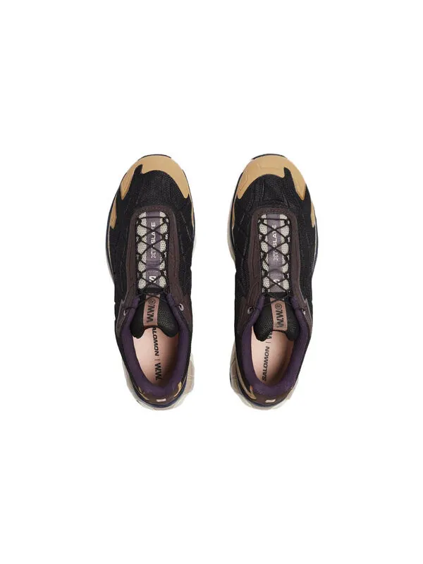 Кроссовки x wood wood xt-slate 'black brown' 472564 Salomon — изображение 3 из 4, черный/коричневый