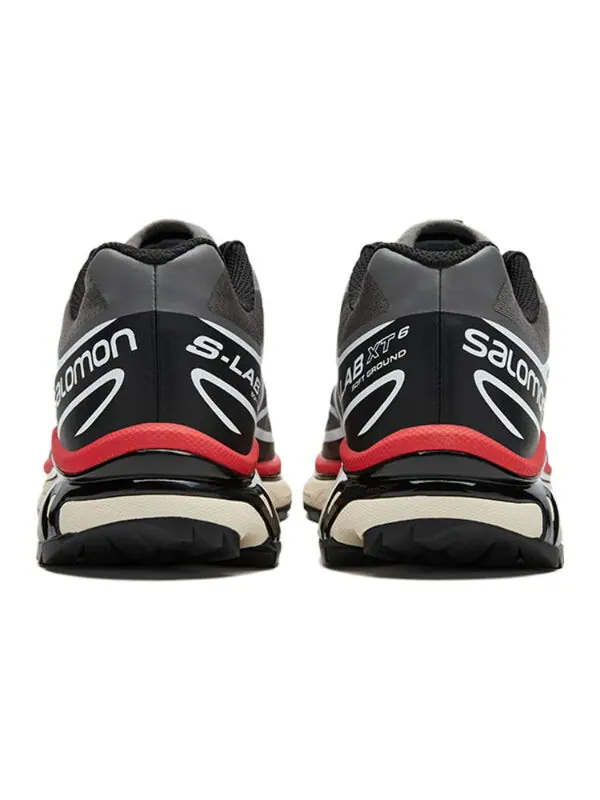 Кроссовки xt-6 'pewter black aurora red' 472932 Salomon — изображение 3 из 4, черный/красный