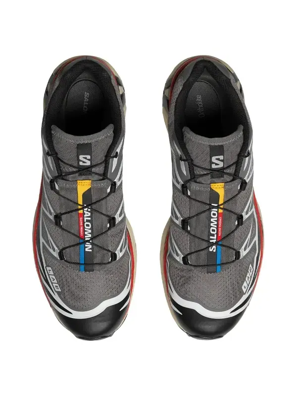 Кроссовки xt-6 'pewter black aurora red' 472932 Salomon — изображение 4 из 4, черный/красный