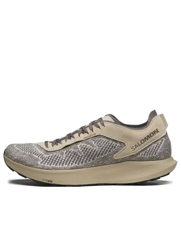 Кроссовки pulsar prg knit 'gray brown' 473007 Salomon — изображение 1 из 4, серый/коричневый
