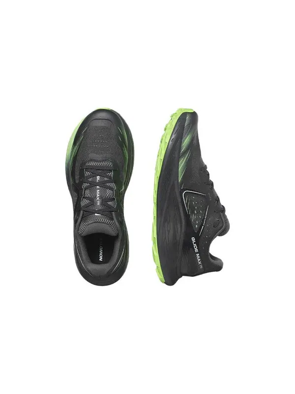 Кроссовки glide max 'black green' 473174 Salomon — изображение 2 из 3, черный/зеленый