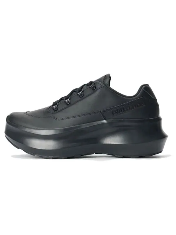 Кроссовки comme des garons sr811 leather platform 'black' Salomon — изображение 2 из 4, черный