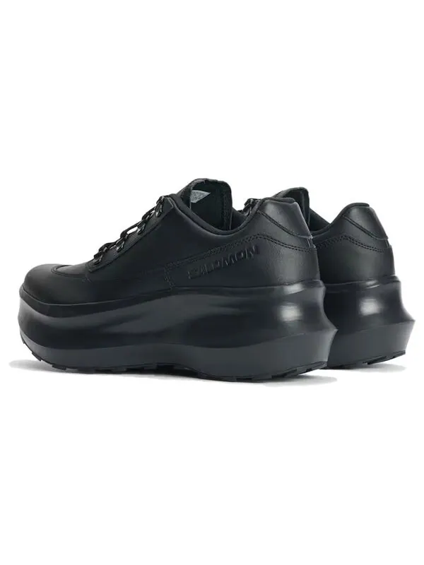 Кроссовки comme des garons sr811 leather platform 'black' Salomon — изображение 4 из 4, черный